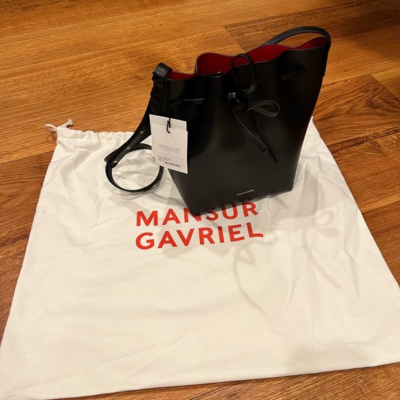 NEW Mansur Gavriel Mini Bucket Bag - Picture 5 of 12